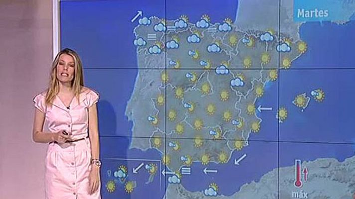 El tiempo - Lluvias débiles en el norte peninsular y despejado en el resto del país