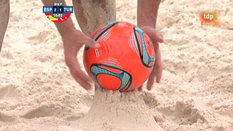 Fútbol playa - Torneo de clasificación de la Copa del Mundo 2013: España - Turquía - Ver ahora