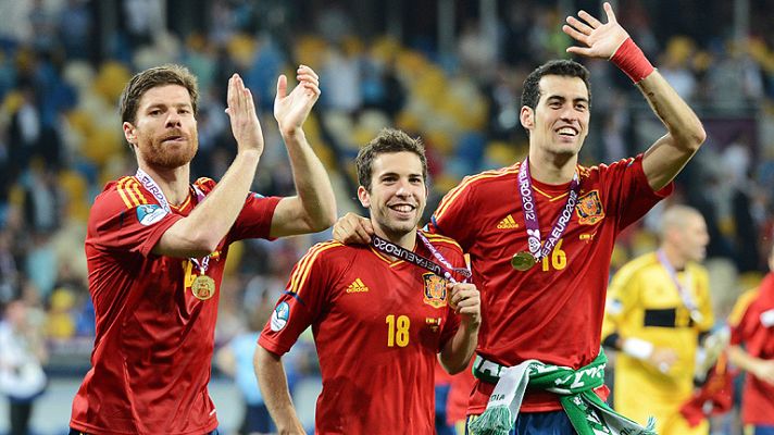 Telediario 1 - Diez españoles en el 'Equipo Ideal' de la Eurocopa