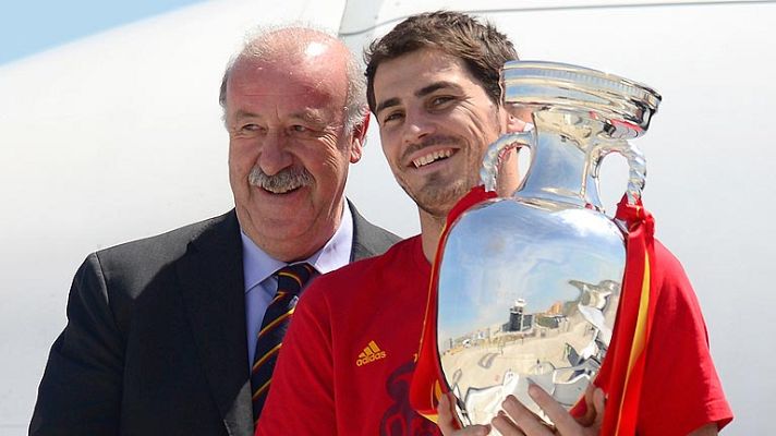 Telediario 1 - Casillas: los valores humanos de un campeón