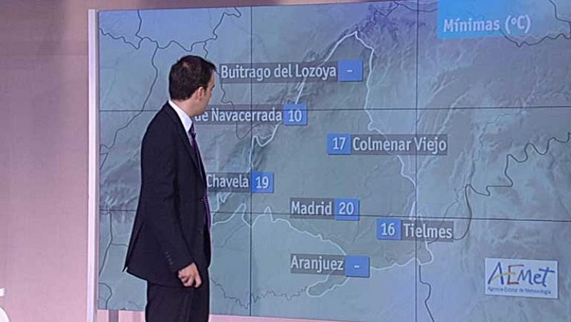 El tiempo en la Comunidad de Madrid - 04/07/12