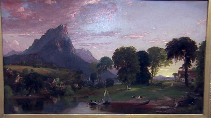 Telediario 1 - Arte: evolución del clima