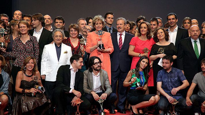 Telediario 1 - TVE, gran triunfadora de los Premios Iris de  la Academia de Televisión con 11 galardones