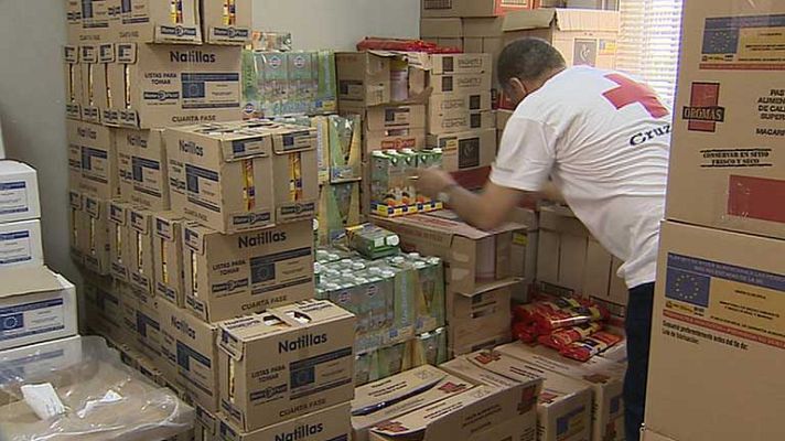 Telediario 1 - Aumentan los voluntarios