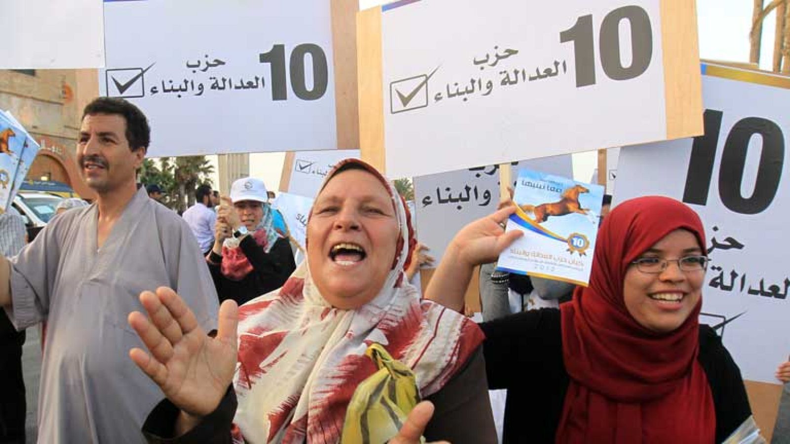 Primeras elecciones democráticas después de la caída de Gadafi