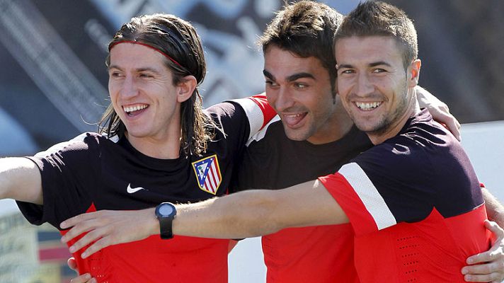 Telediario 1 - El Atlético de Madrid ata a Filipe Luis