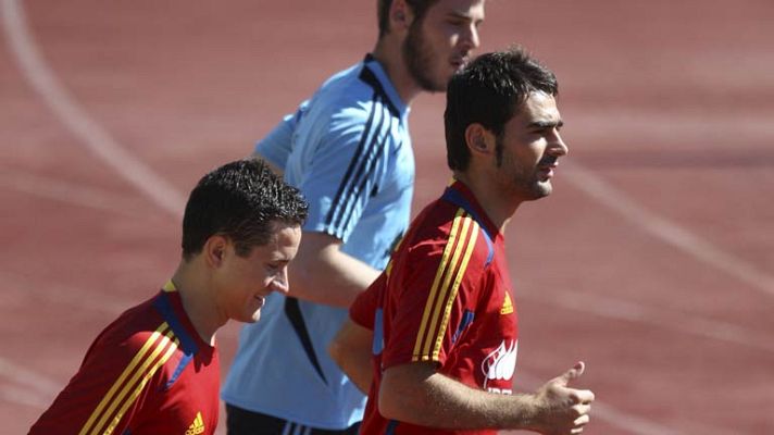 Telediario 1 - Thiago, Illarramendi y Jordi Alba centran la atención de la selección olímpica