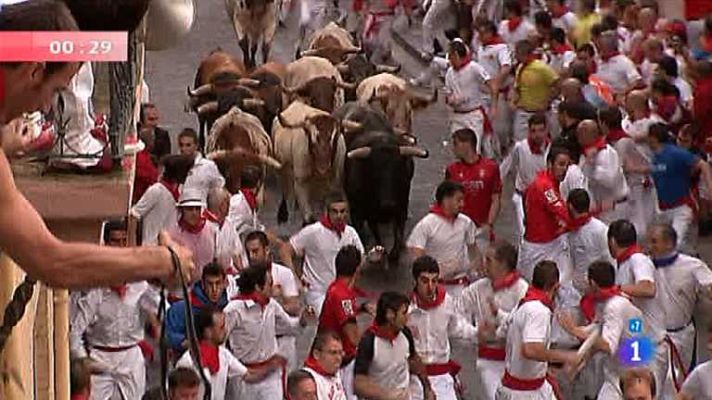 San Fermín - Segundo encierro de San Fermín 2012