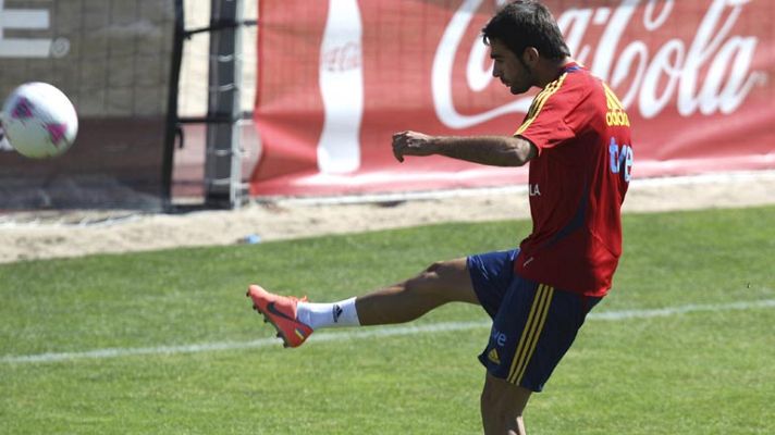 Telediario 1 - Adrián, el "hombre gol" de la Rojita