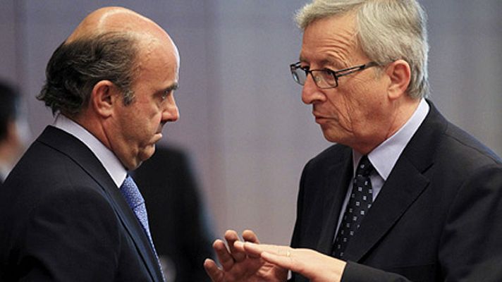 Telediario 1 - El Eurogrupo debate las condiciones del rescate de la banca española