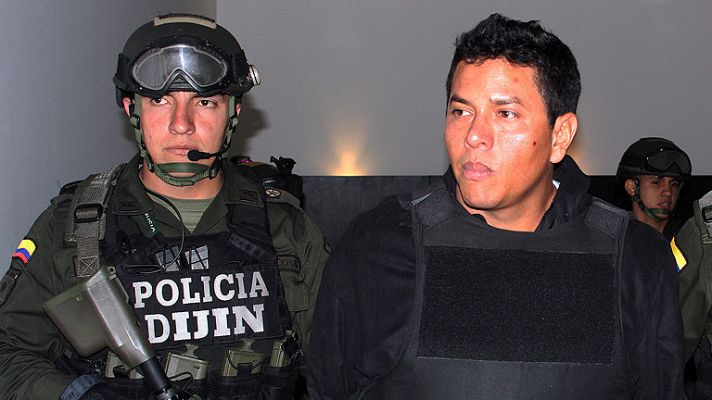 Telediario 1 - Espectacular detención del narco 'Fritanga' en Colombia durante su lujosa boda