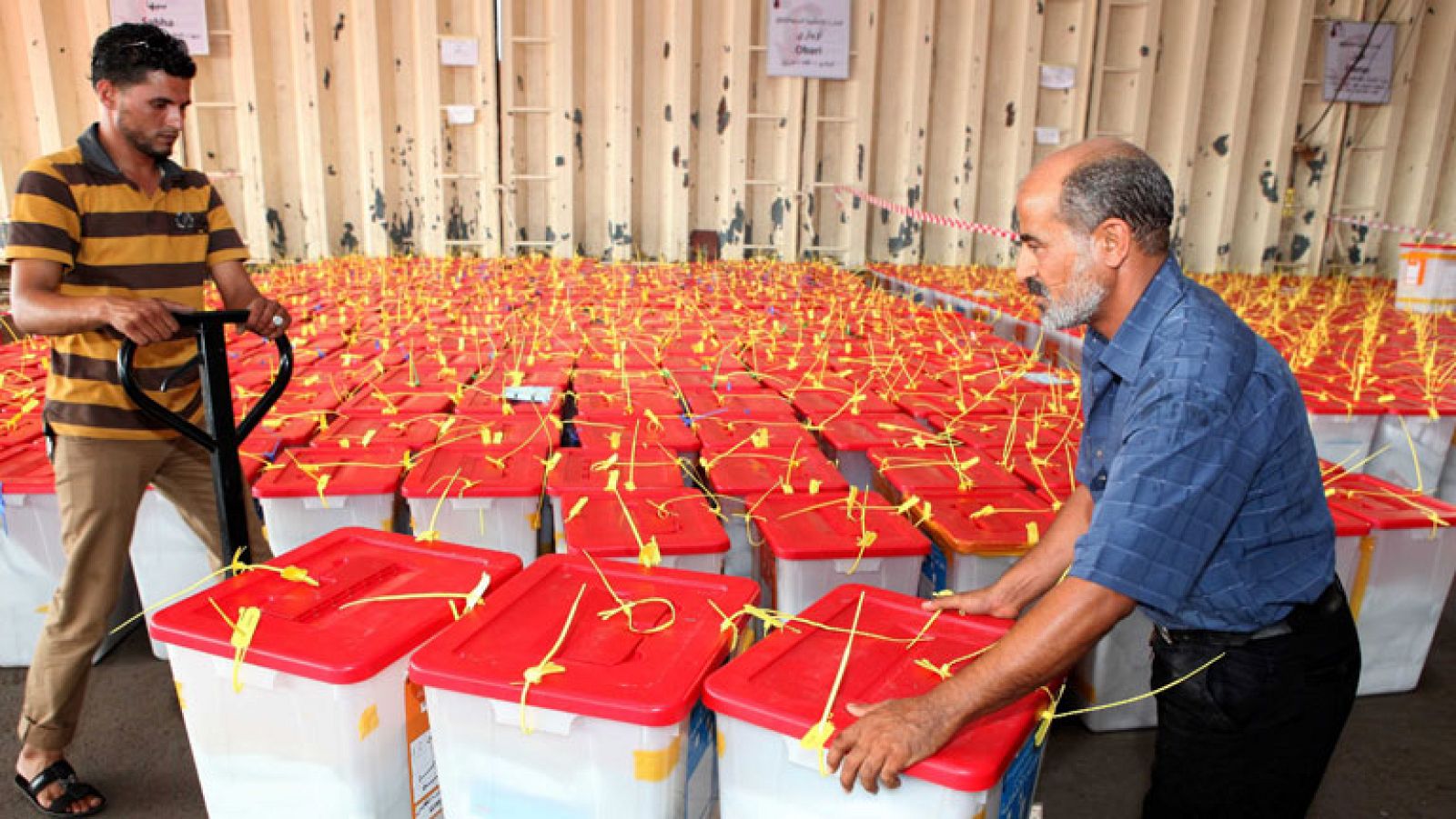 Hoy comenzarán a conocerse los primeros resultados en Libia