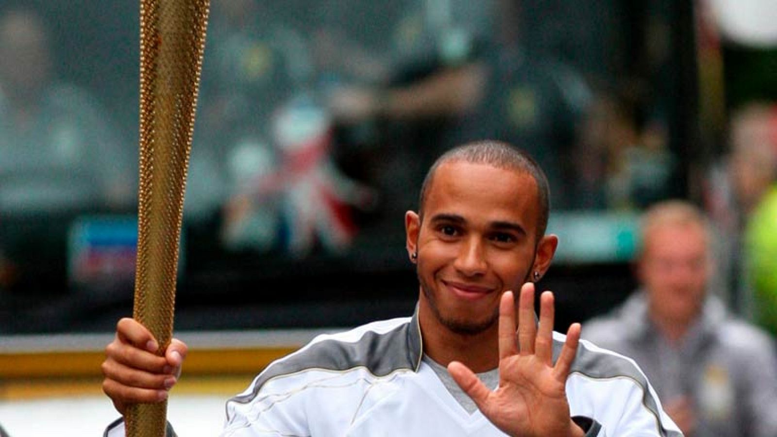 Hamilton, olímpico por un día | Ver