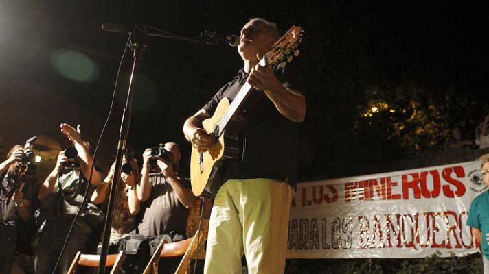 Telediario 1 - La Marcha Negra llega a Madrid