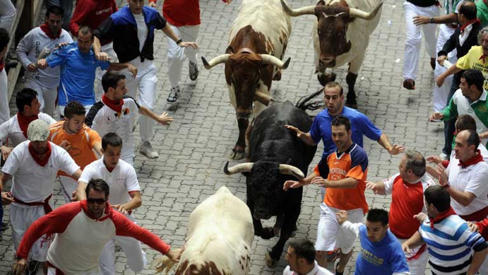 La crisis se nota en las fiestas de Pamplona