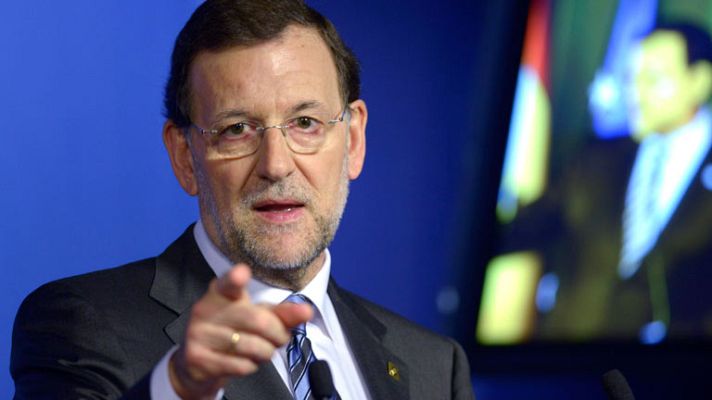 Telediario 1 - Rajoy acude al Congreso