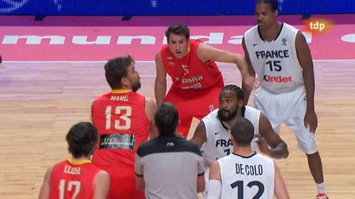 Baloncesto en RTVE - Gira Preolímpica:España-Francia