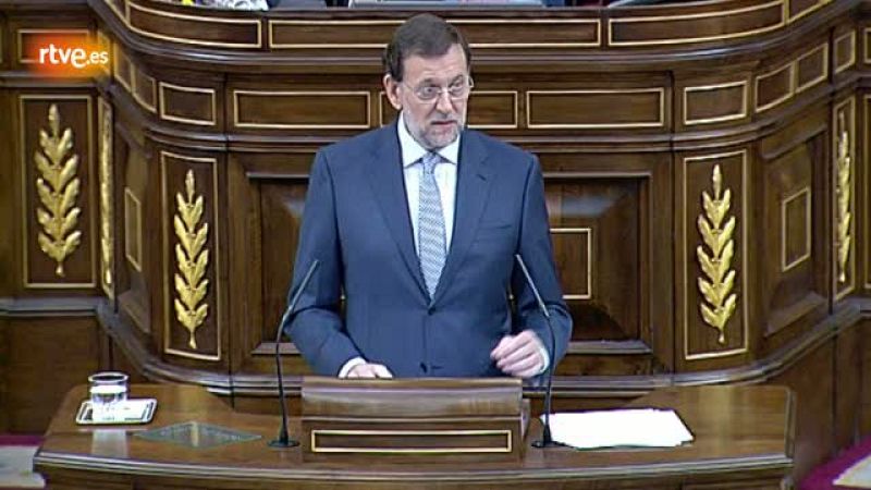Rajoy dice que en esta situación "es imposible crear empleo"