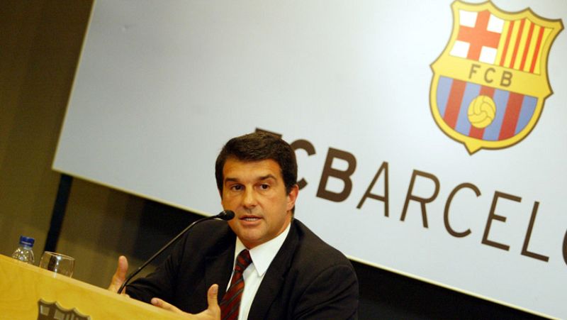 Respuesta de Laporta en torno al indulto a Mourinho y a Villanova.
