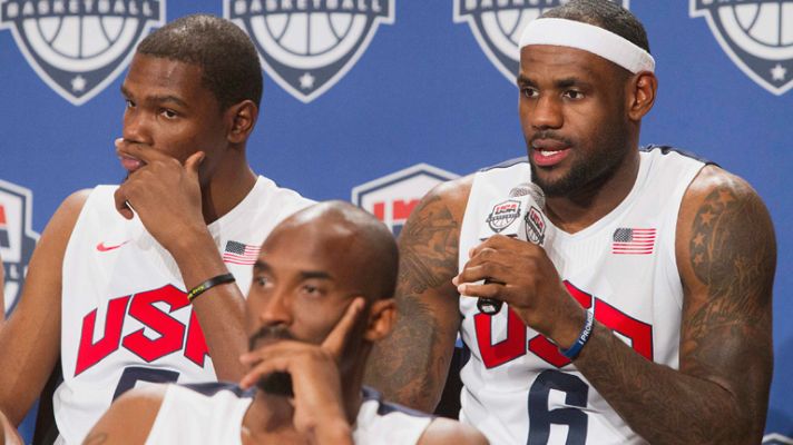 Telediario 1 - LeBron se une al 'Dream Team' de USA para Londres 2012