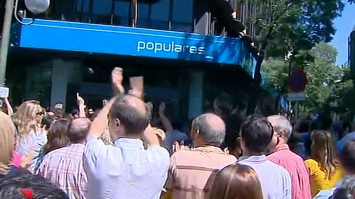 Informativo 24h - Protesta ante Génova