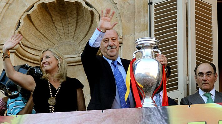 Telediario 1 - Salamanca homenajea a Del Bosque