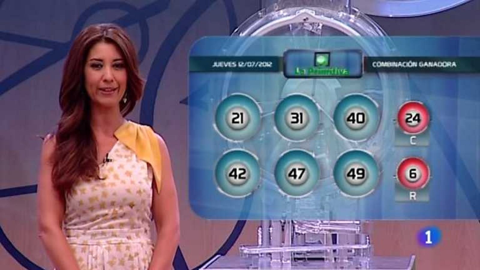 Lotería Nacional y Primitiva - 12/07/12 - Ver ahora