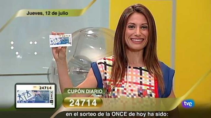 Sorteos ONCE - Sorteo ONCE - 12/07/12