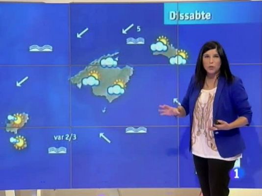 Informatiu Balear - El temps a les Illes Balears - 13/07/12