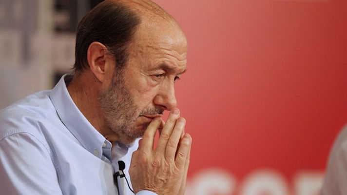 Telediario 1 - Rubalcaba: opinión nuevas medidas
