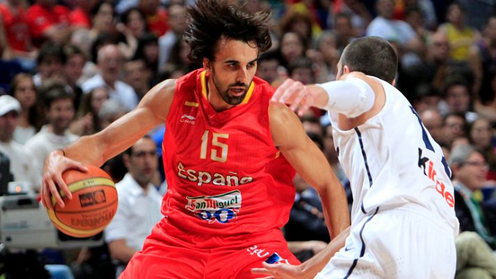 Telediario 1 - España gana a Túnez