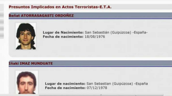 Telediario 1 - Etarra arrestado en Escocia