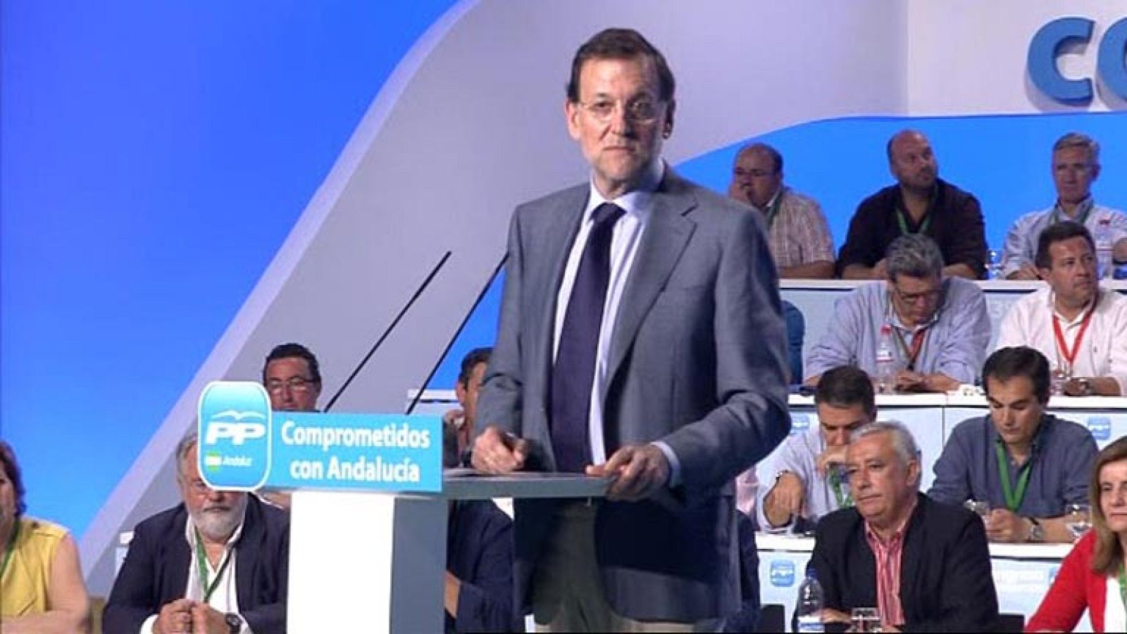 Comparecencia íntegra de Rajoy en la clausura del congreso del PP andaluz