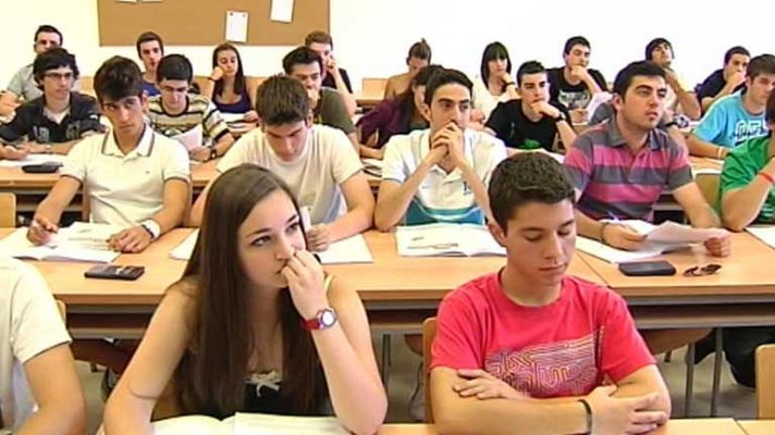 Telediario 1 - Elección de carrera universitaria