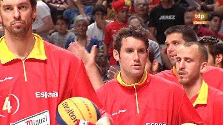 Baloncesto en RTVE - Gira Preolímpica:Francia-España