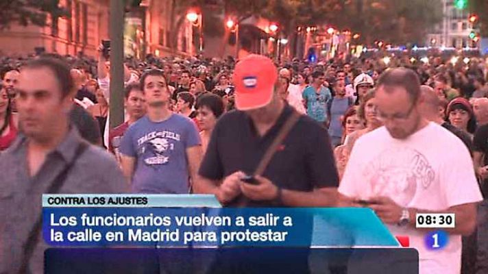 Telediario 1 - Telediario - 8.30 horas - 16/07/12