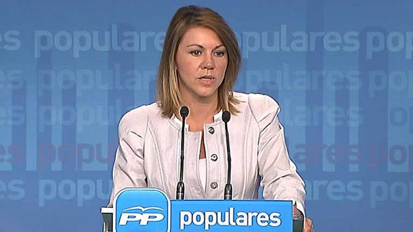 Dolores de Cospedal ve las últimas medidas tomadas por su gobierno "necesarias"