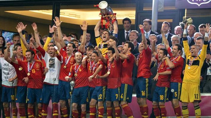 Telediario 1 - La edad de oro del fútbol español