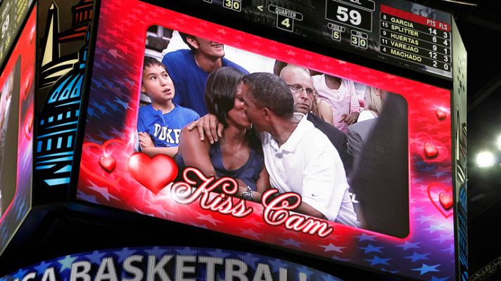 Telediario 1 - Obama apoya a la selección estadounidense en el amistoso frente a Brasil