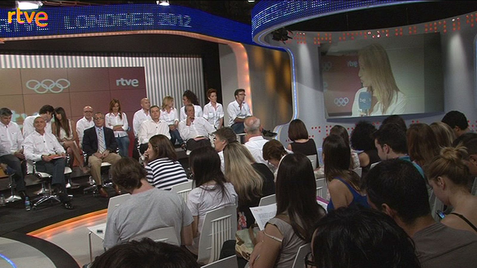 Presentación del 'equipo olímpico' de RTVE