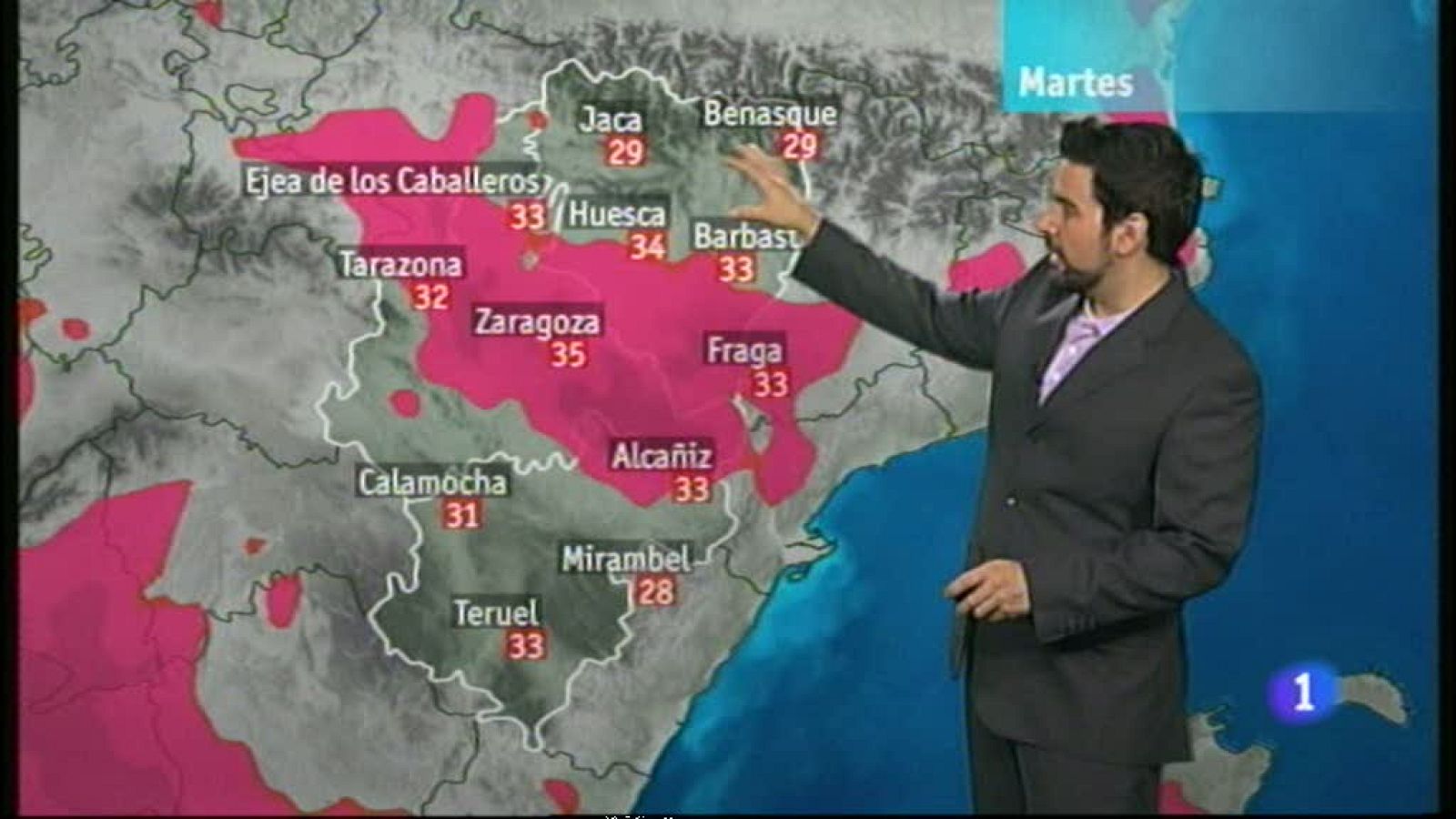 El tiempo en Aragón - 17/07/12 | Ver