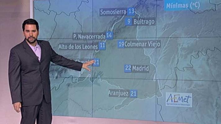 Informativo de Madrid - El tiempo en la Comunidad de Madrid - 17/07/12