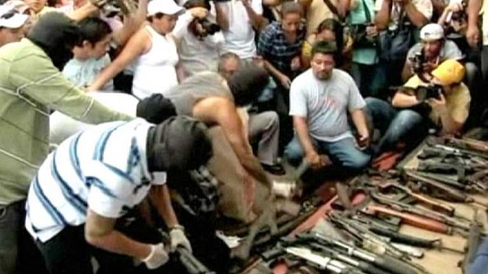 Telediario 1 - Las maras de El Salvador