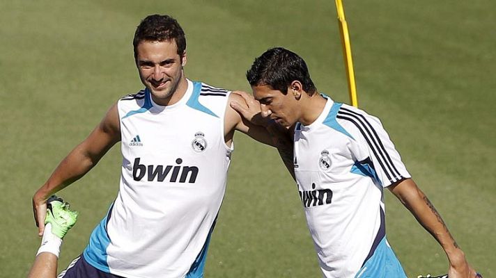 Telediario 1 - Higuaín siente el cariño del madridismo