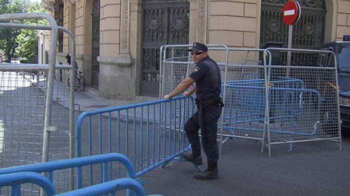 Telediario 1 - Posada defiende el dispositivo