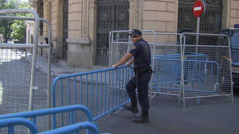 Posada valora el dispositivo de seguridad del Congreso