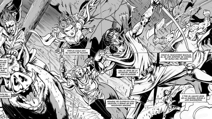 El cómic en RTVE.es - Tráiler de 'Ragnarök', un cómic de Víctor Santos y Pere Pérez