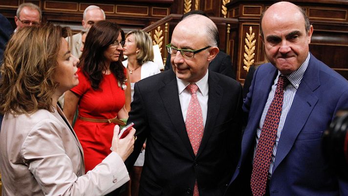 Informativo 24h - Montoro pide un esfuerzo por el bien de España y Rubalcaba cree que el ajuste agravará la recesión
