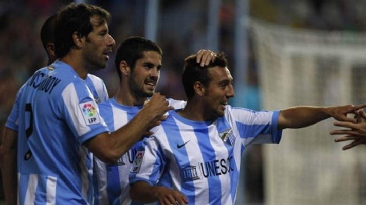 Telediario 1 - El Málaga y sus jugadores llegan a un acuerdo