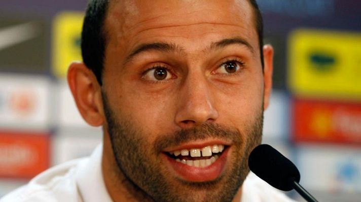 Telediario 1 - Mascherano: "Fichar por el Barcelona fue la mejor decisión de mi vida"